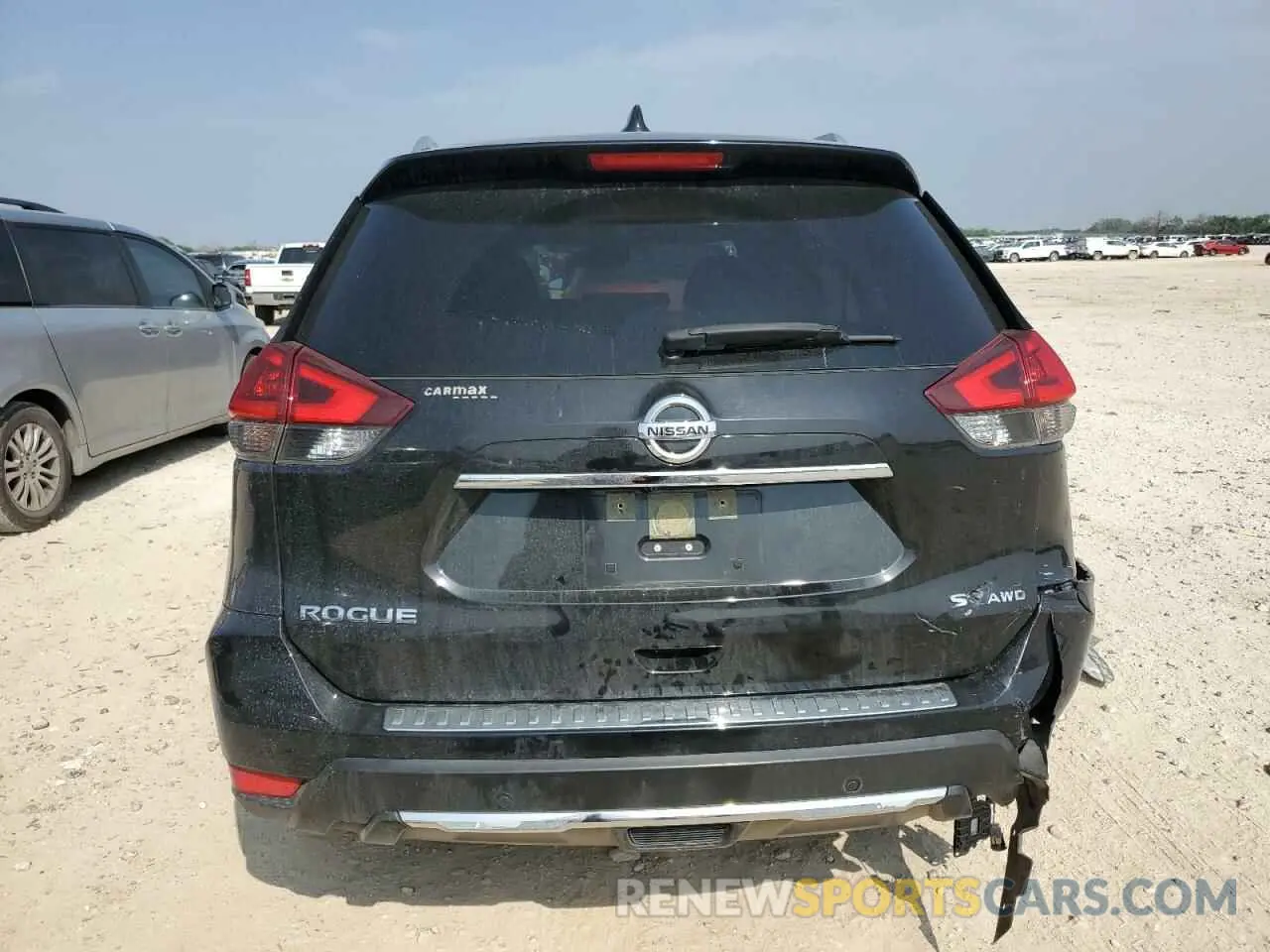 6 Фотография поврежденного автомобиля JN8AT2MV4KW384334 NISSAN ROGUE 2019