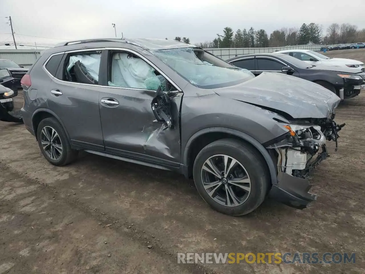 4 Фотография поврежденного автомобиля JN8AT2MV4KW394622 NISSAN ROGUE 2019