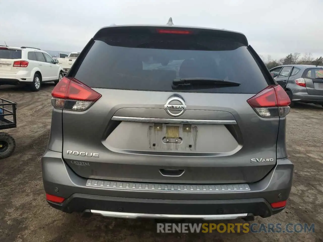 6 Фотография поврежденного автомобиля JN8AT2MV4KW394622 NISSAN ROGUE 2019