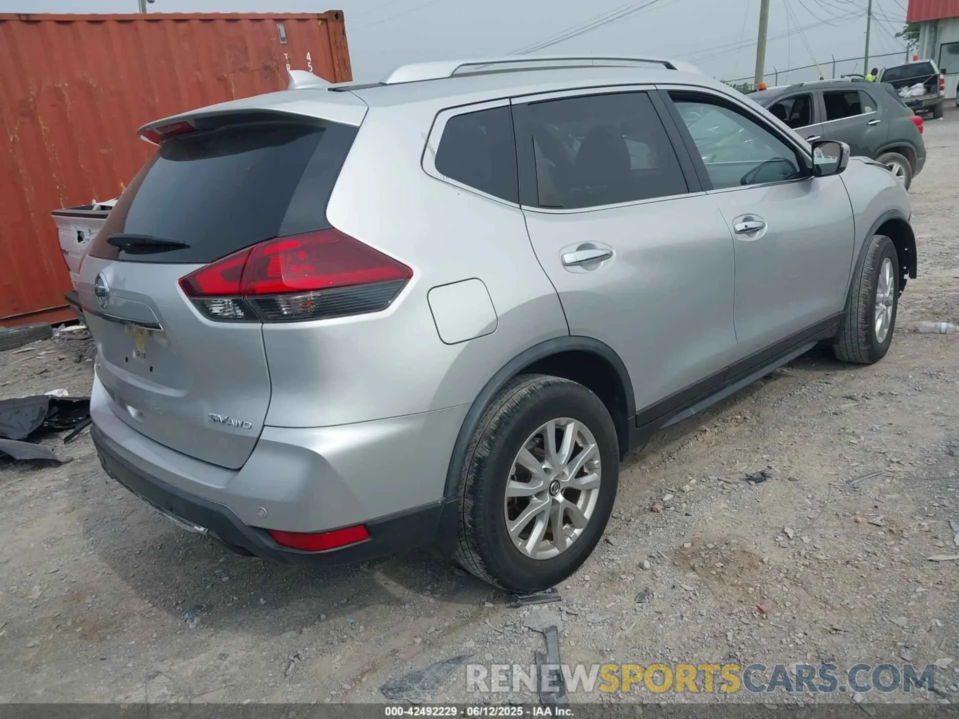 4 Photograph of a damaged car JN8AT2MV4KW399576 NISSAN ROGUE 2019