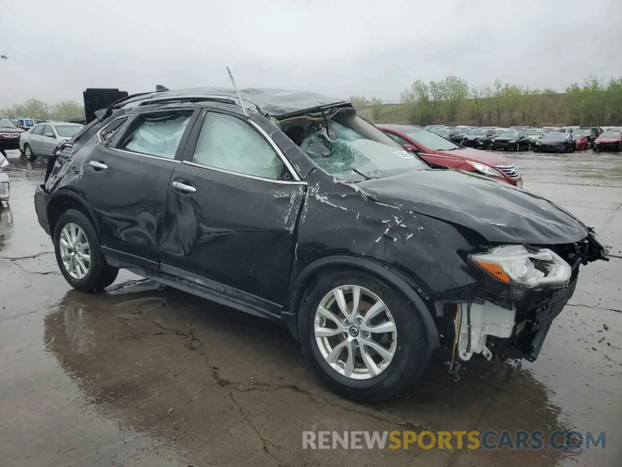 4 Photograph of a damaged car JN8AT2MV5KW377599 NISSAN ROGUE 2019