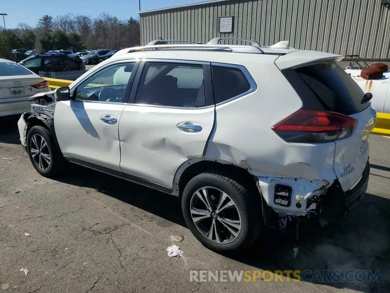 2 Photograph of a damaged car JN8AT2MV5KW395293 NISSAN ROGUE 2019