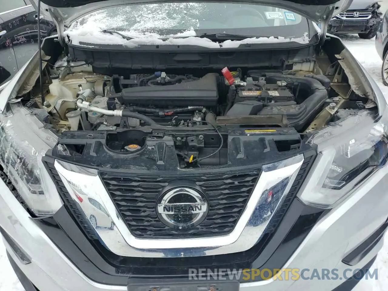 12 Photograph of a damaged car JN8AT2MV6KW376705 NISSAN ROGUE 2019