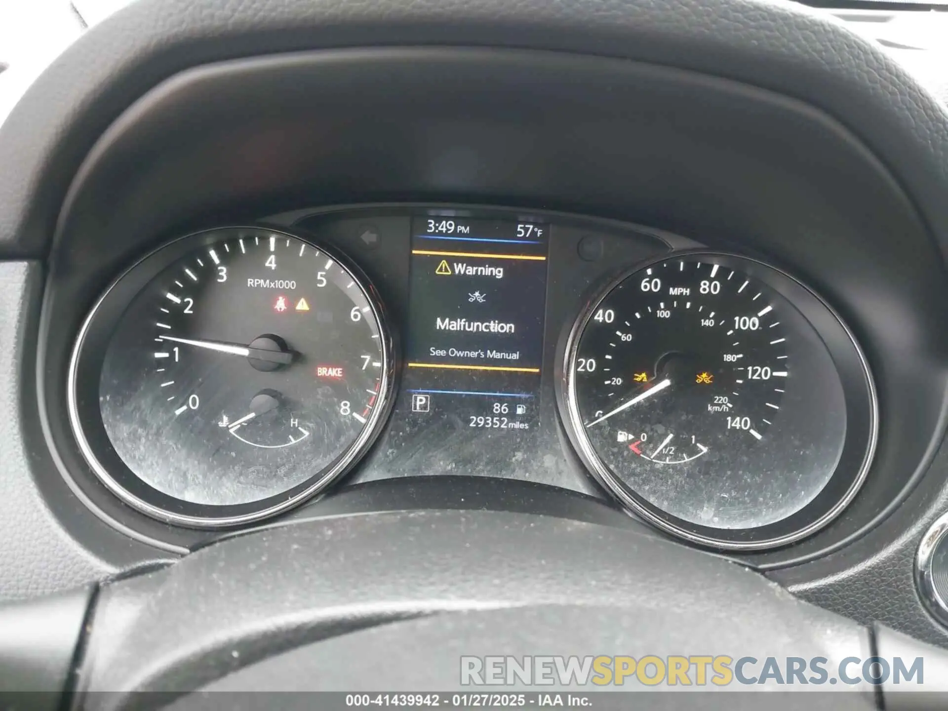 7 Photograph of a damaged car JN8AT2MV6KW382956 NISSAN ROGUE 2019