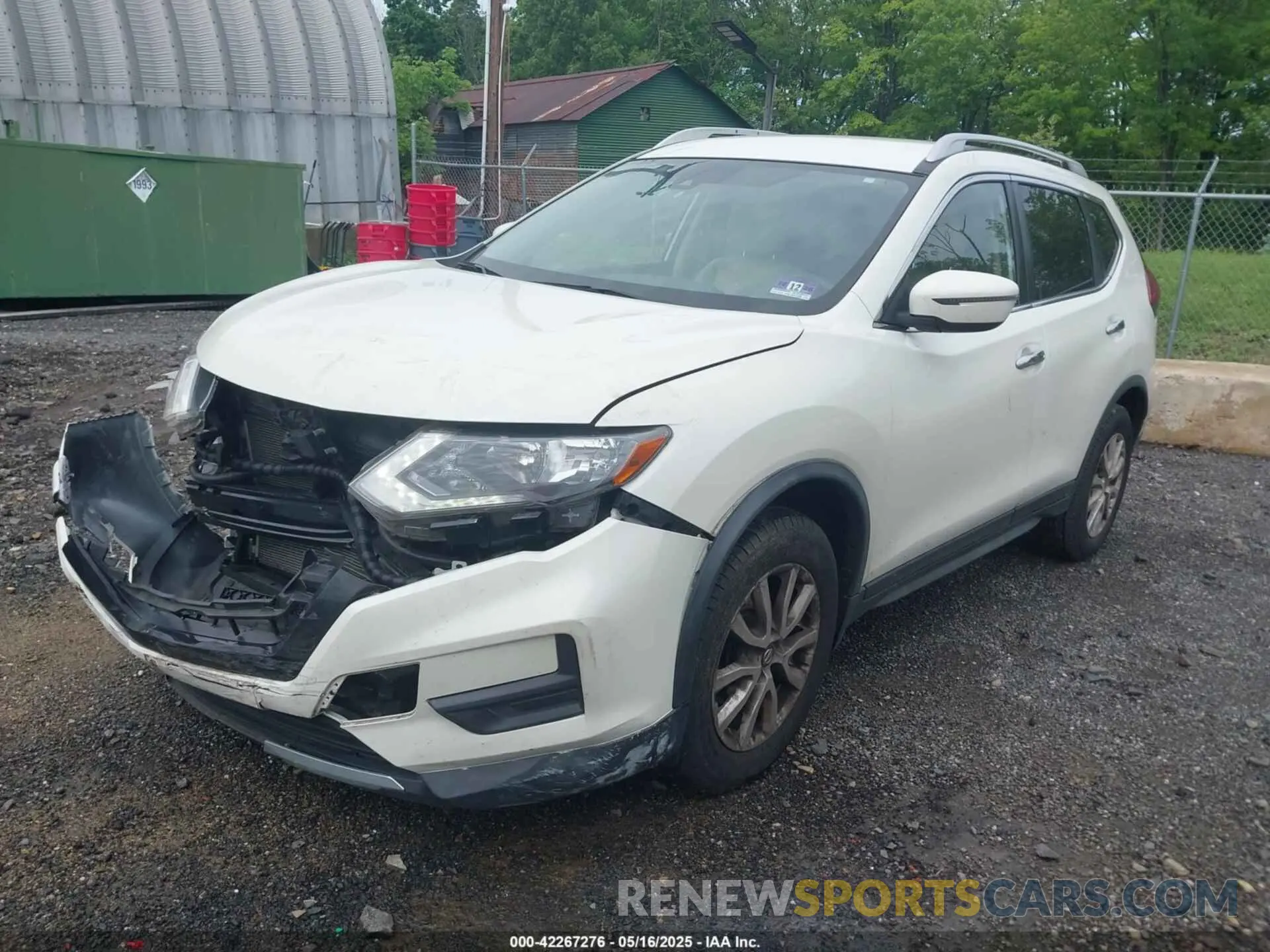 2 Photograph of a damaged car JN8AT2MV6KW392273 NISSAN ROGUE 2019