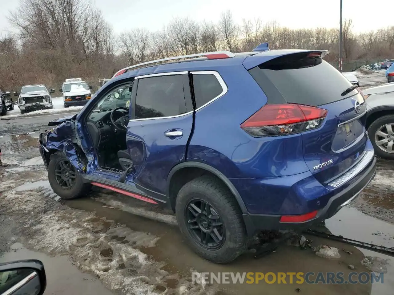 2 Photograph of a damaged car JN8AT2MV7KW370685 NISSAN ROGUE 2019