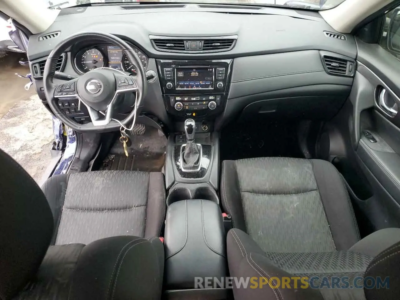 8 Photograph of a damaged car JN8AT2MV7KW370685 NISSAN ROGUE 2019
