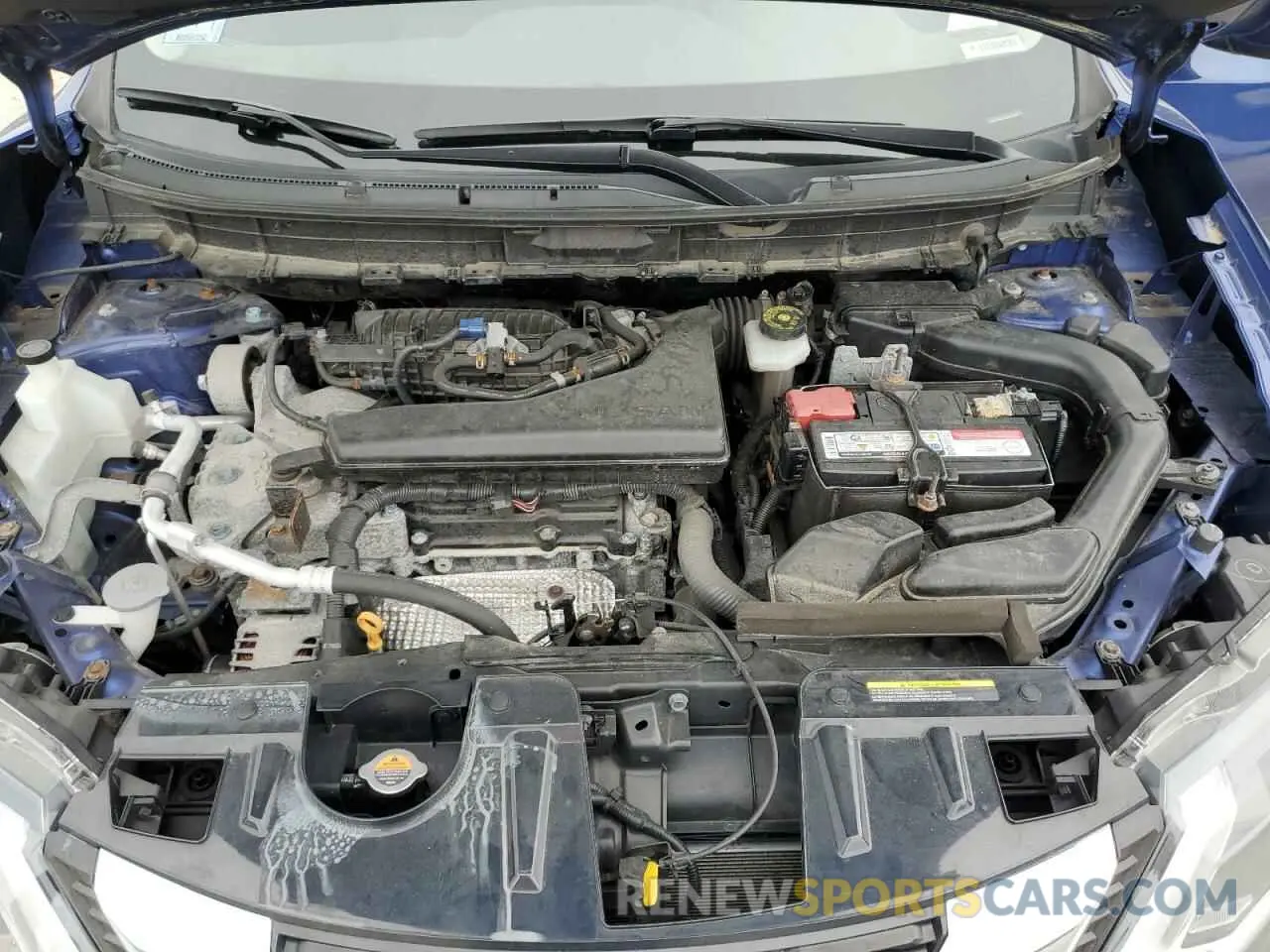 12 Photograph of a damaged car JN8AT2MV7KW383632 NISSAN ROGUE 2019