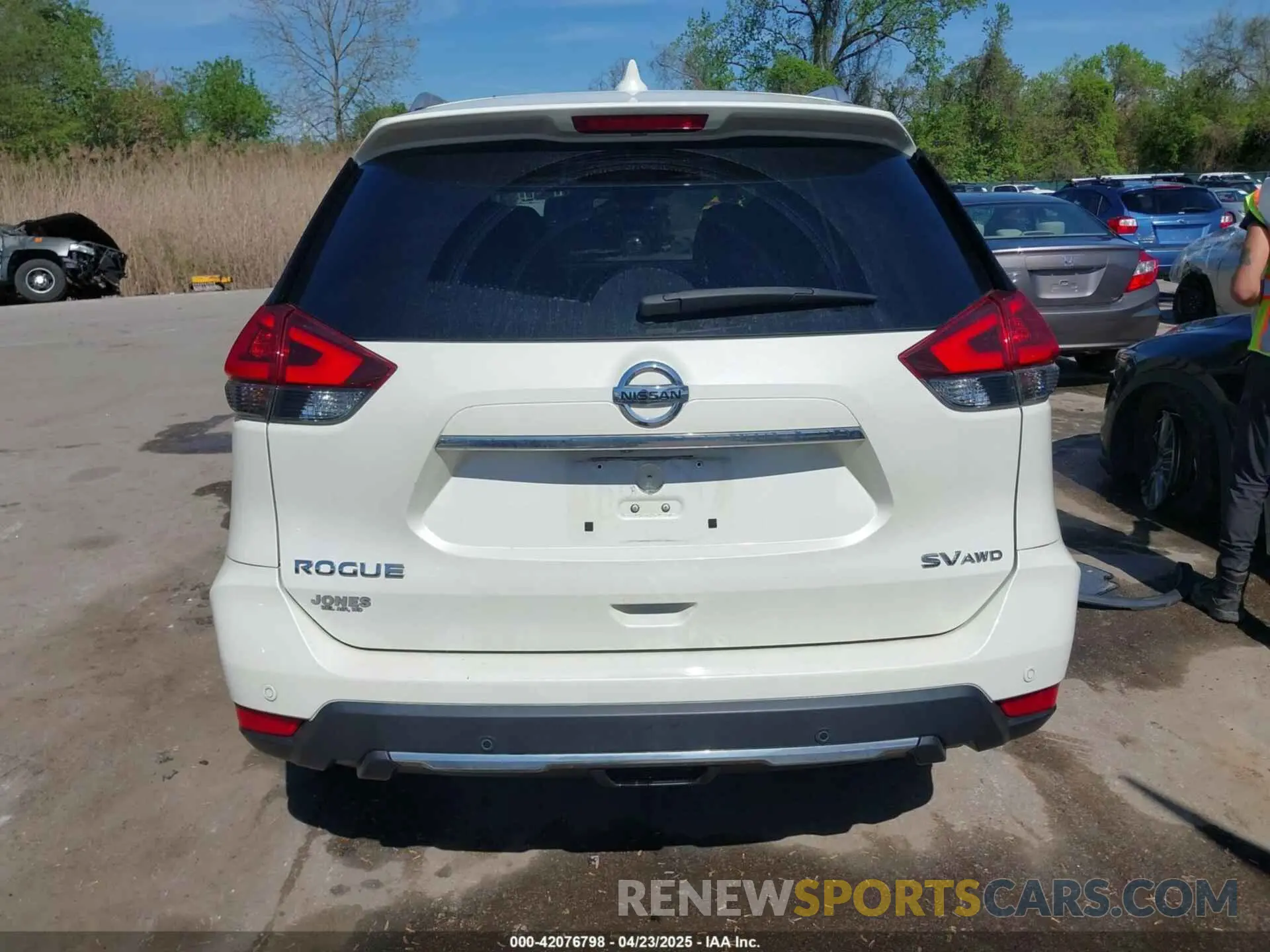 15 Photograph of a damaged car JN8AT2MV7KW385753 NISSAN ROGUE 2019