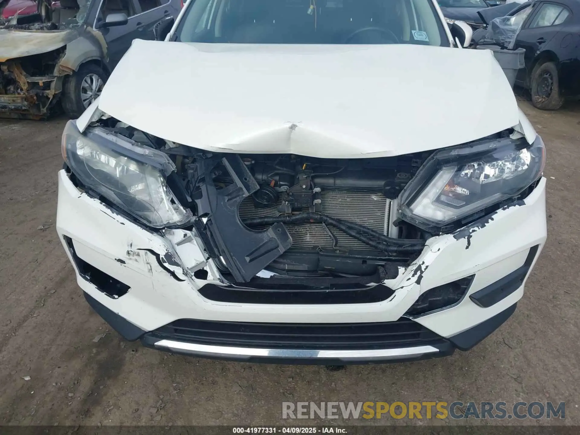 6 Photograph of a damaged car JN8AT2MV7KW400400 NISSAN ROGUE 2019