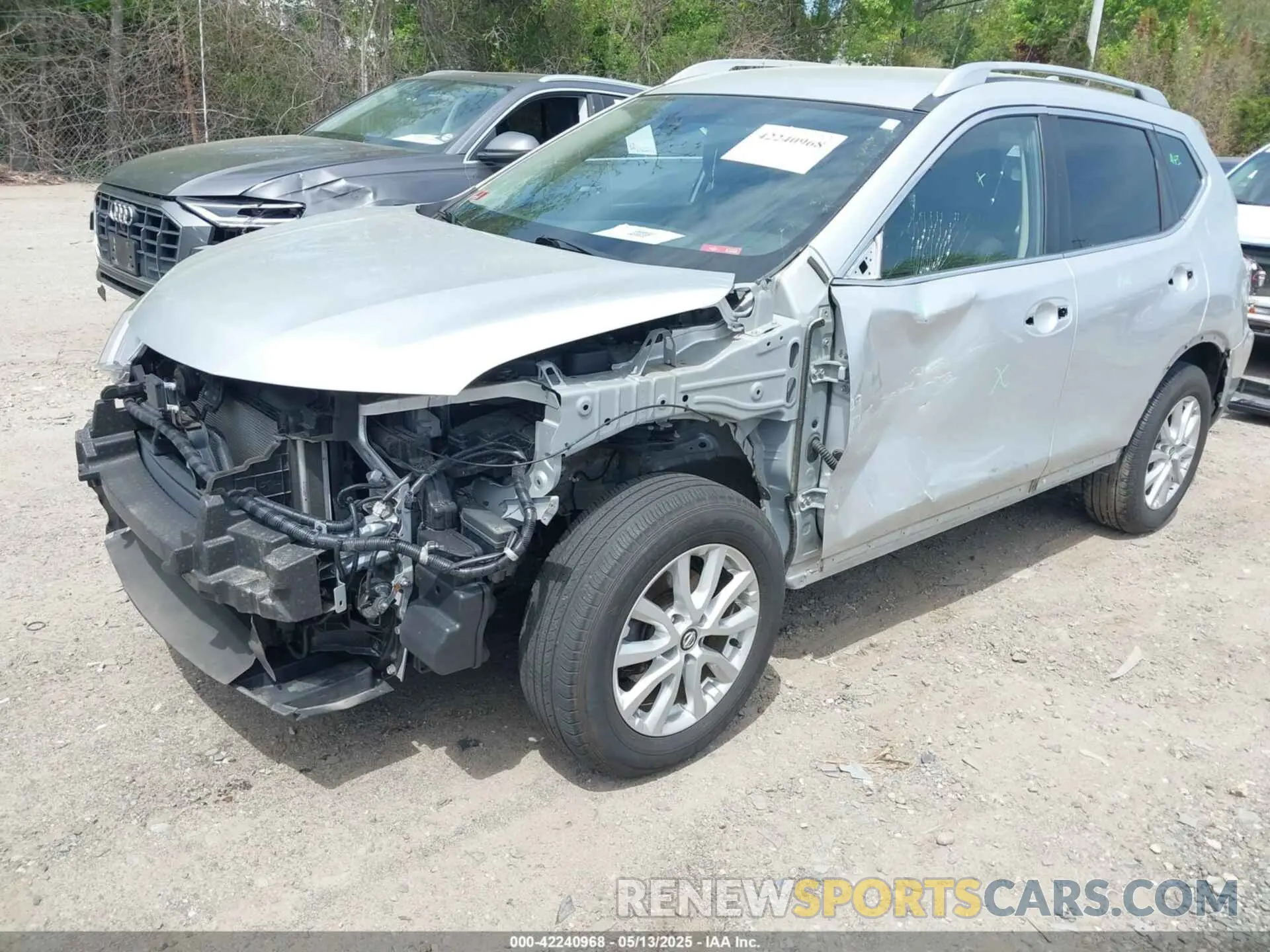 2 Photograph of a damaged car JN8AT2MV8KW373935 NISSAN ROGUE 2019