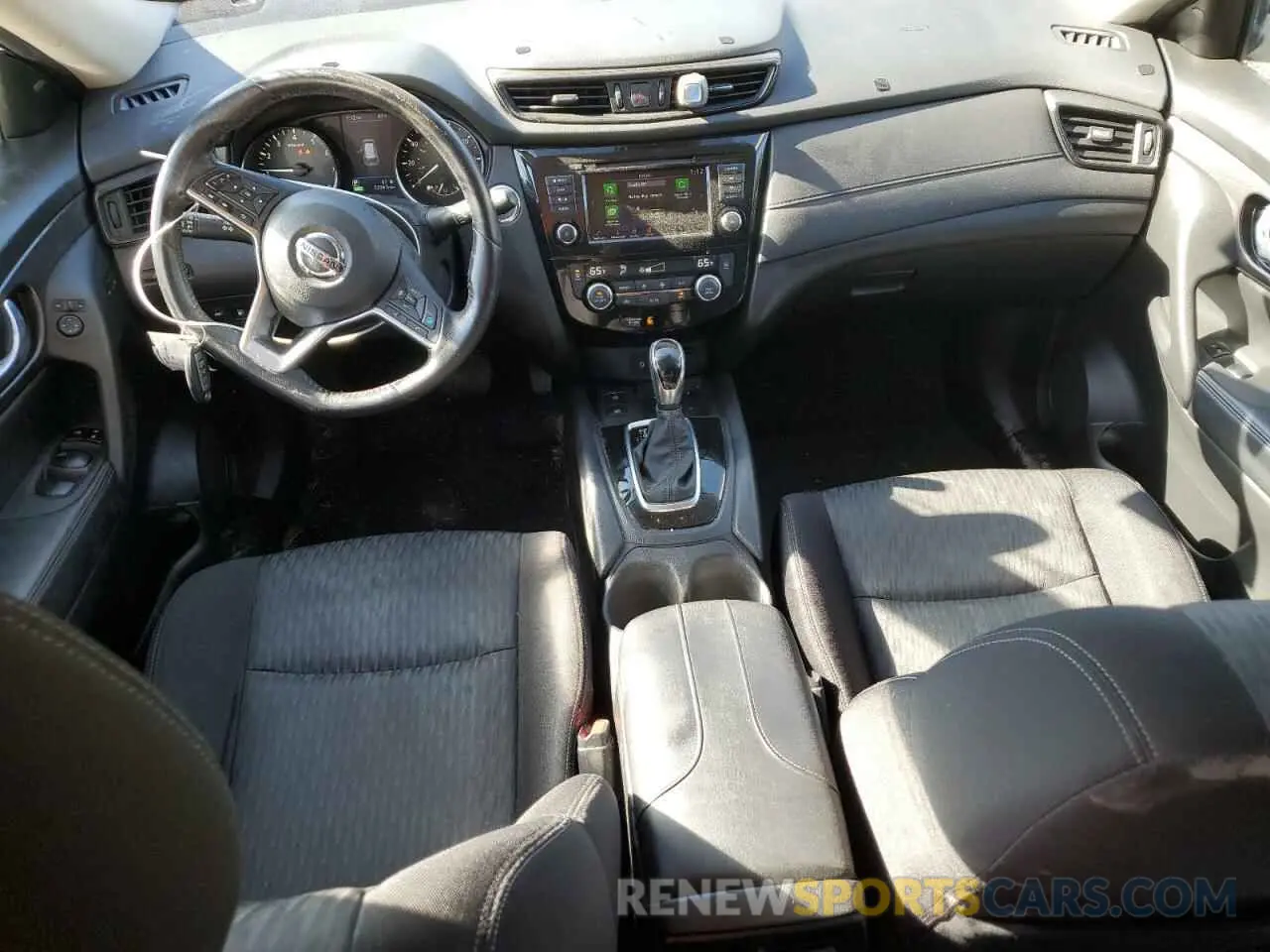 8 Photograph of a damaged car JN8AT2MV8KW381582 NISSAN ROGUE 2019