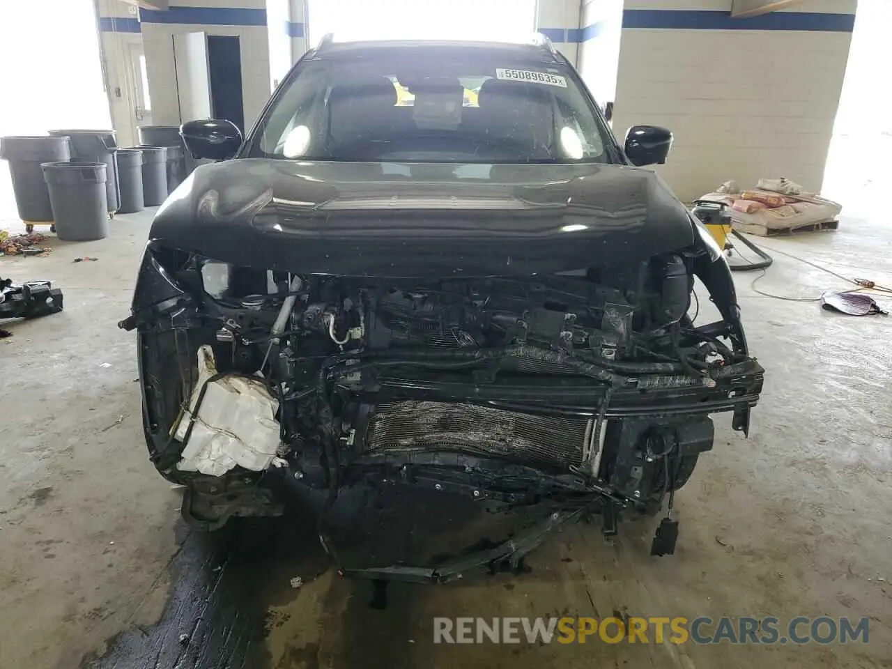 5 Photograph of a damaged car JN8AT2MV8KW392422 NISSAN ROGUE 2019