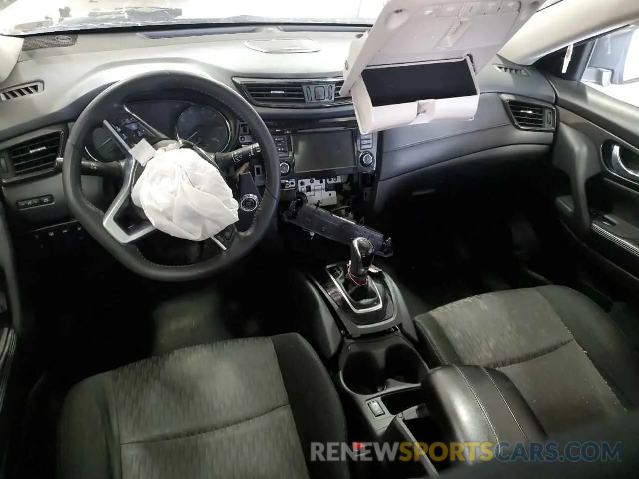 8 Photograph of a damaged car JN8AT2MV8KW392422 NISSAN ROGUE 2019
