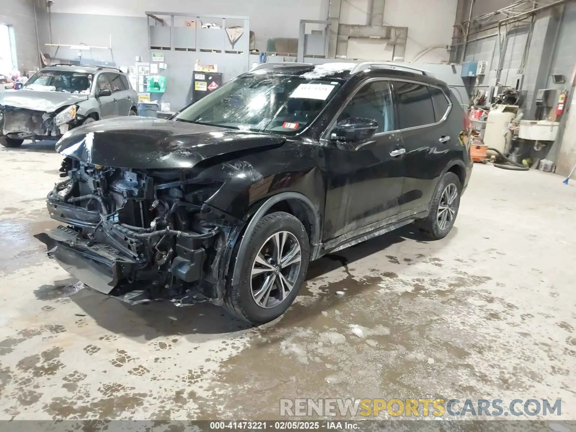 2 Photograph of a damaged car JN8AT2MV8KW394025 NISSAN ROGUE 2019