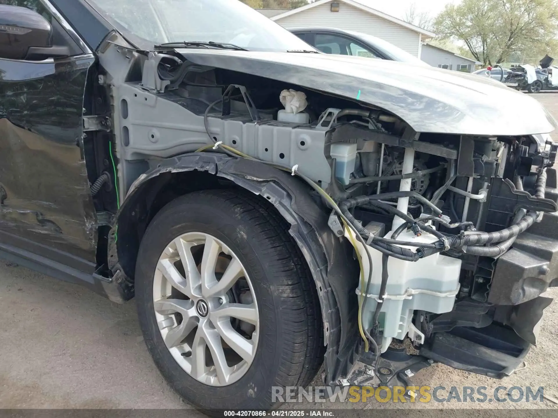 6 Photograph of a damaged car JN8AT2MV9KW386824 NISSAN ROGUE 2019
