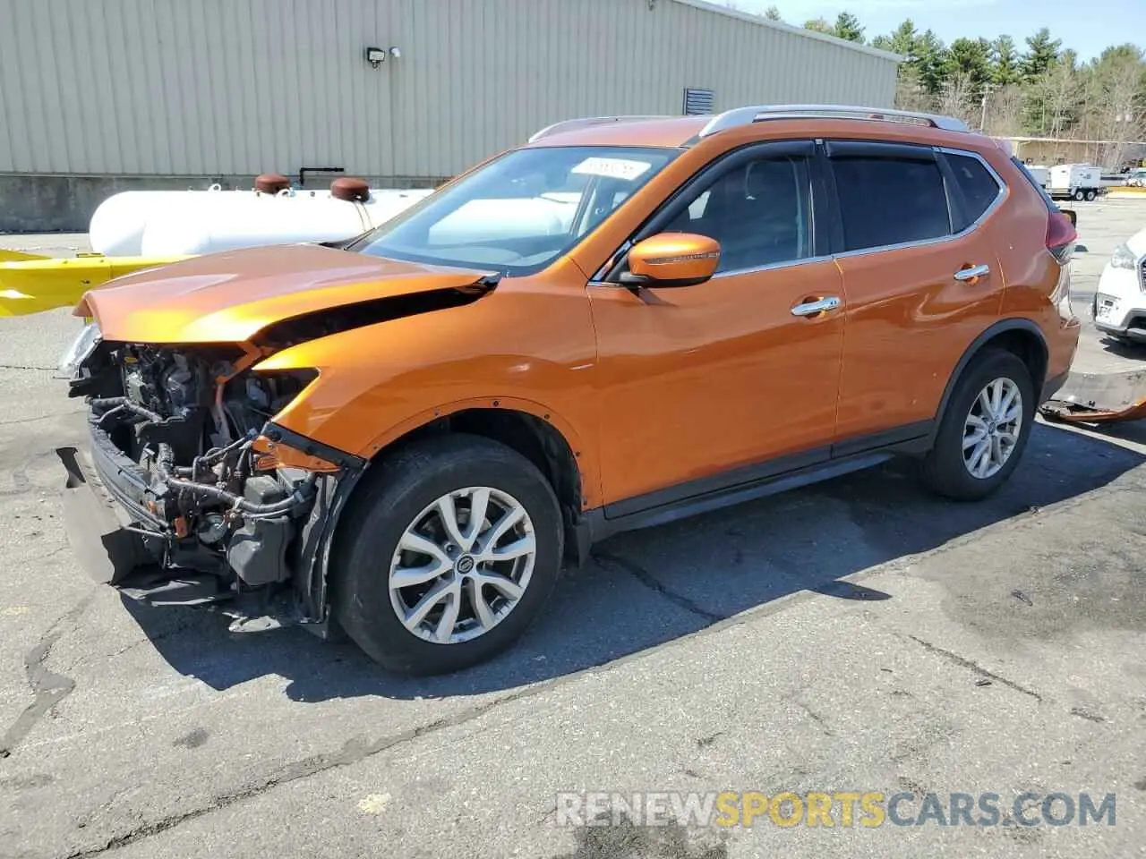 1 Фотография поврежденного автомобиля JN8AT2MVXKW376447 NISSAN ROGUE 2019