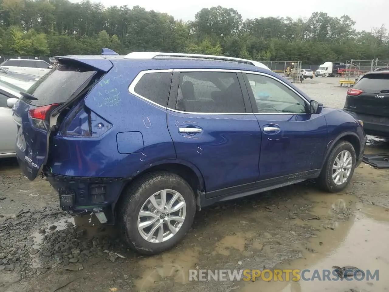 3 Photograph of a damaged car JN8AT2MVXKW389408 NISSAN ROGUE 2019