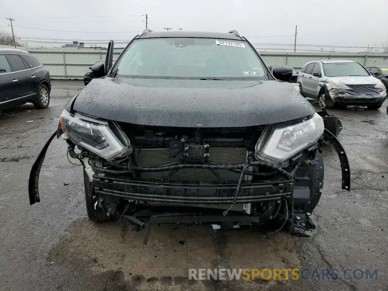5 Photograph of a damaged car JN8AT2MVXKW394317 NISSAN ROGUE 2019