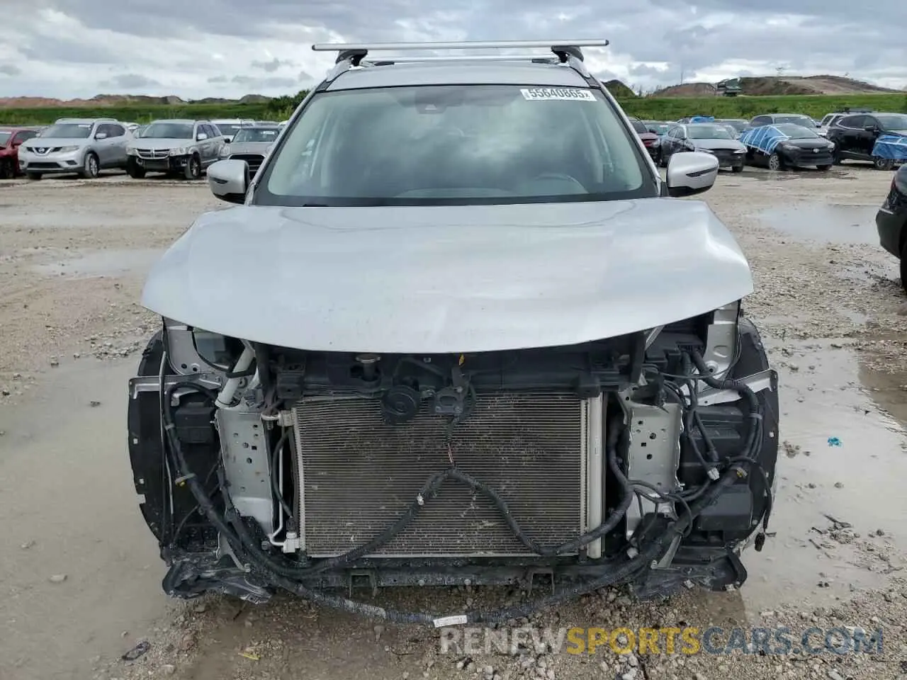 5 Фотография поврежденного автомобиля KNMAT2MT0KP516221 NISSAN ROGUE 2019