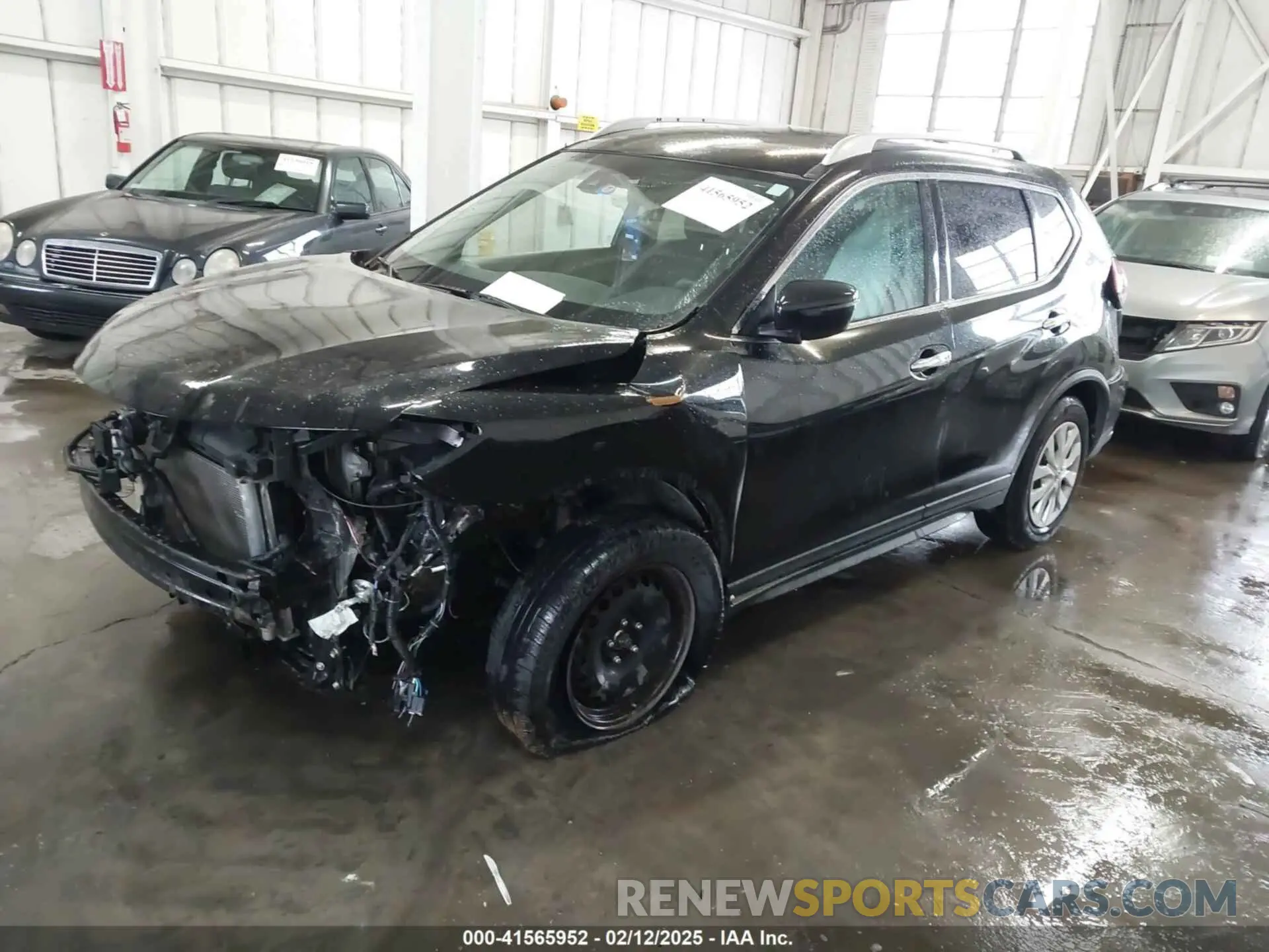 2 Photograph of a damaged car KNMAT2MT0KP525002 NISSAN ROGUE 2019