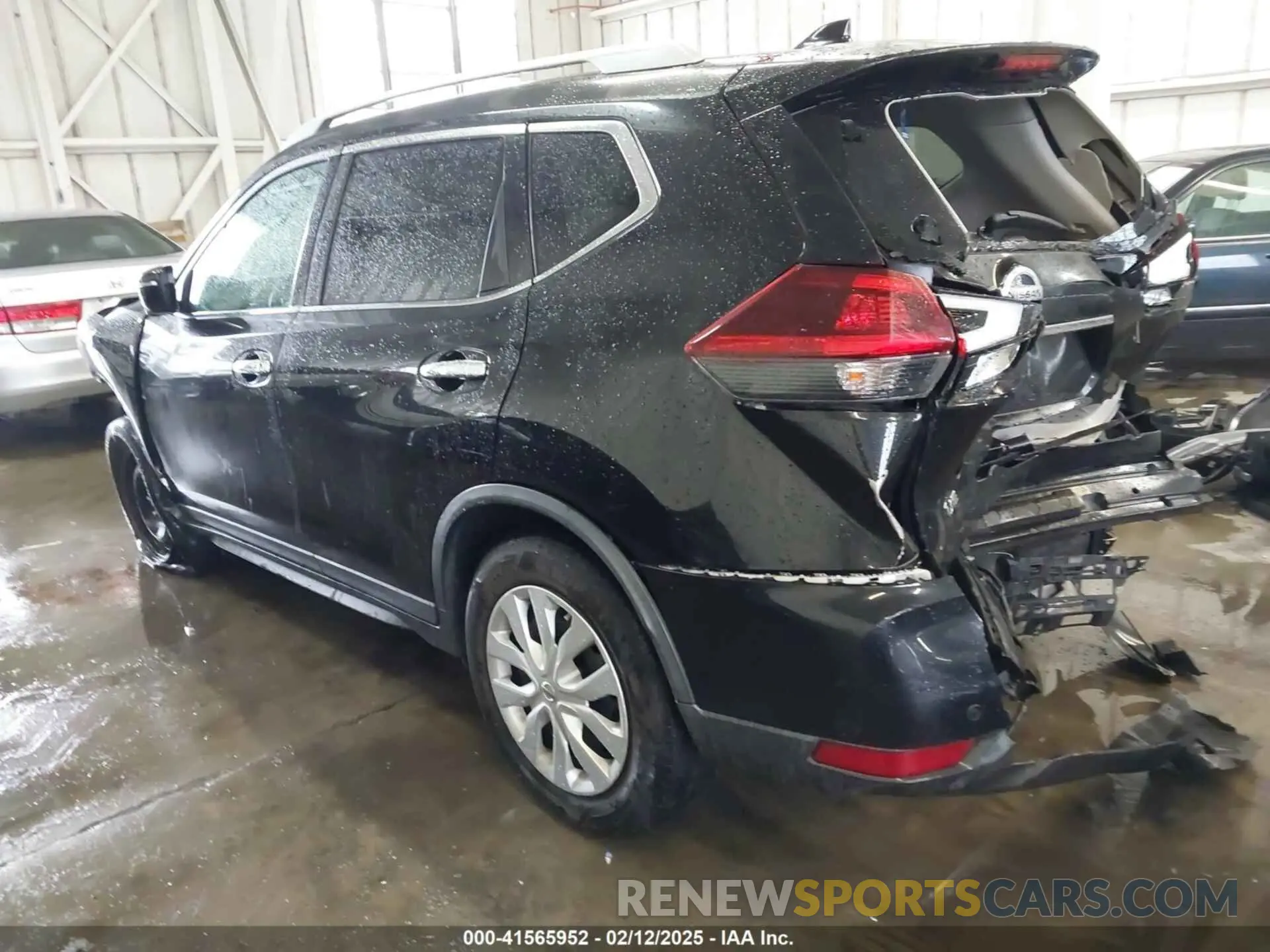 3 Photograph of a damaged car KNMAT2MT0KP525002 NISSAN ROGUE 2019