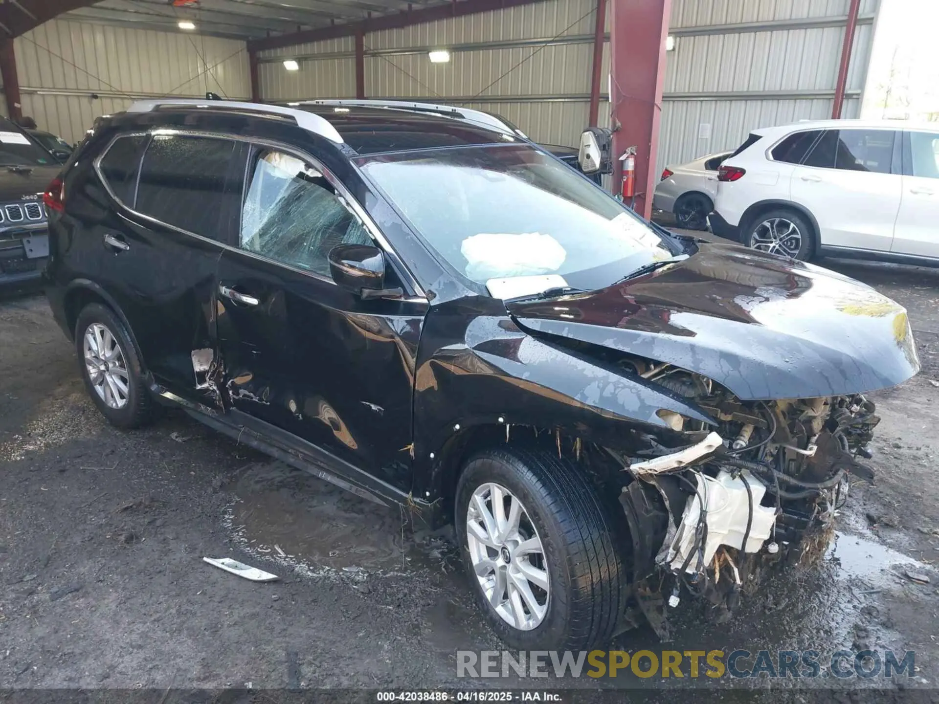 1 Photograph of a damaged car KNMAT2MT1KP504210 NISSAN ROGUE 2019