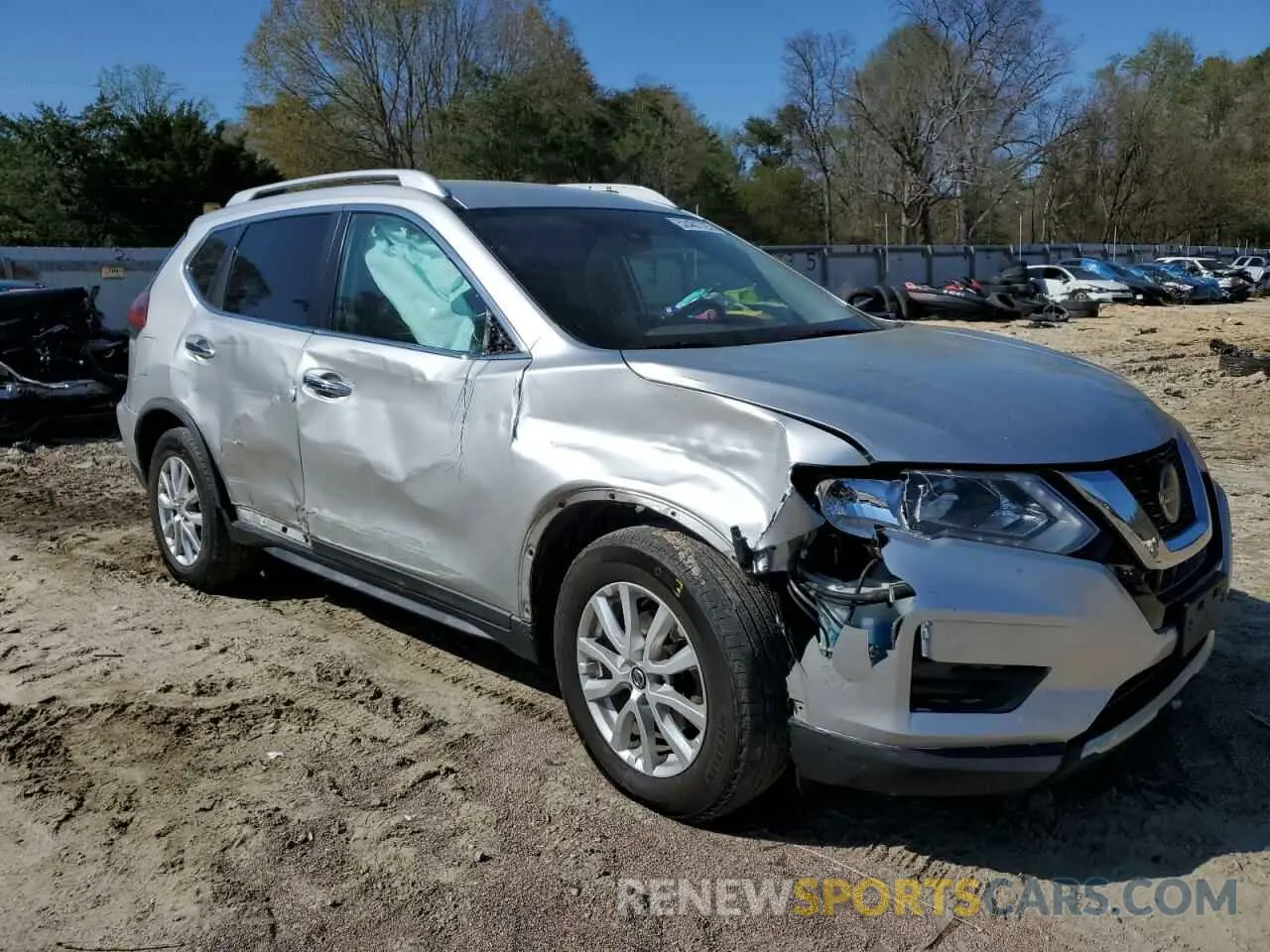 4 Photograph of a damaged car KNMAT2MT1KP535277 NISSAN ROGUE 2019