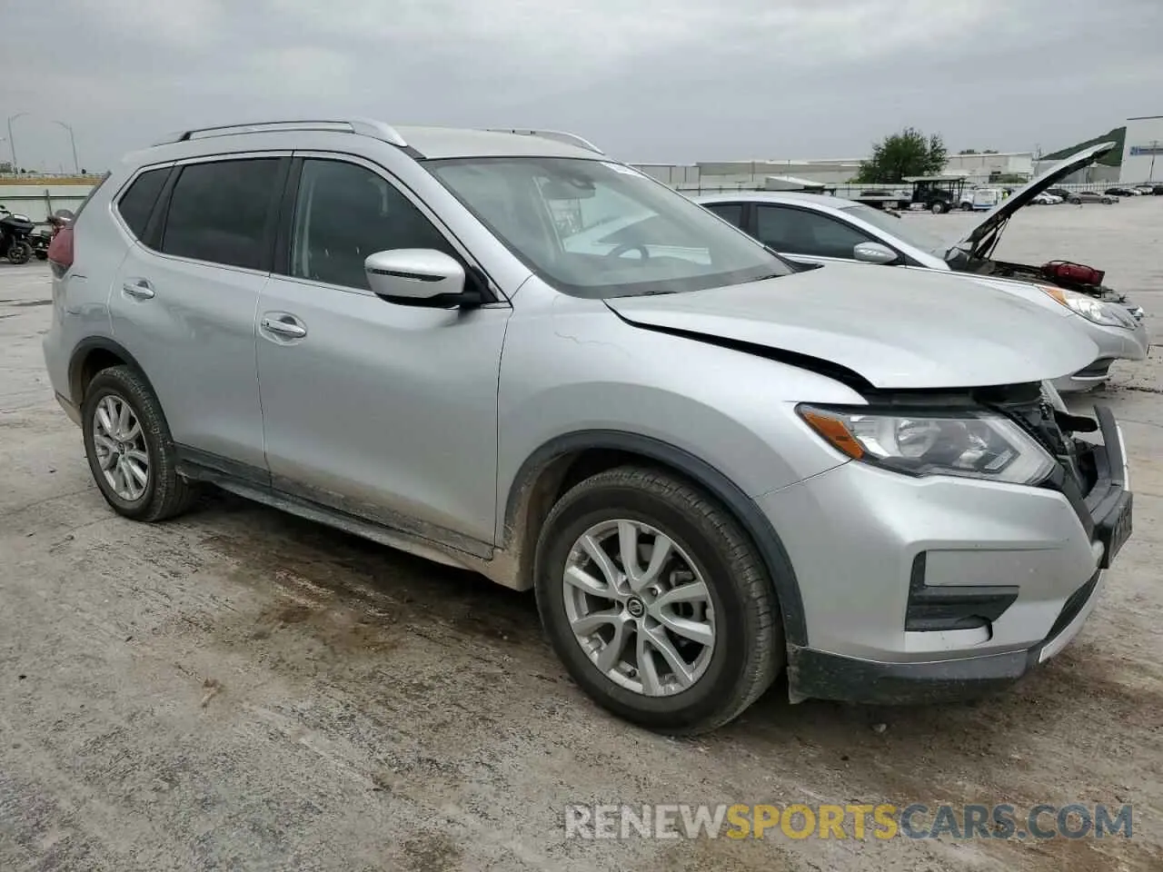 4 Photograph of a damaged car KNMAT2MT1KP537059 NISSAN ROGUE 2019