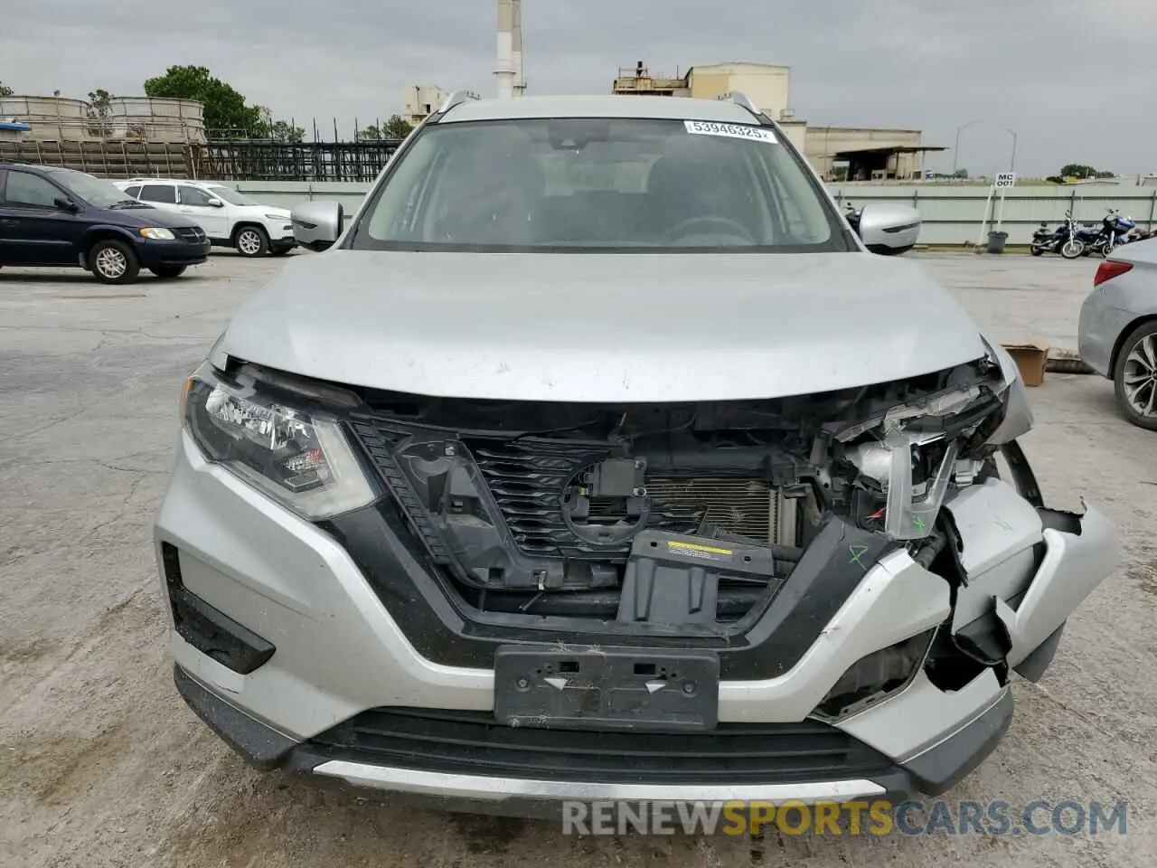 5 Photograph of a damaged car KNMAT2MT1KP537059 NISSAN ROGUE 2019