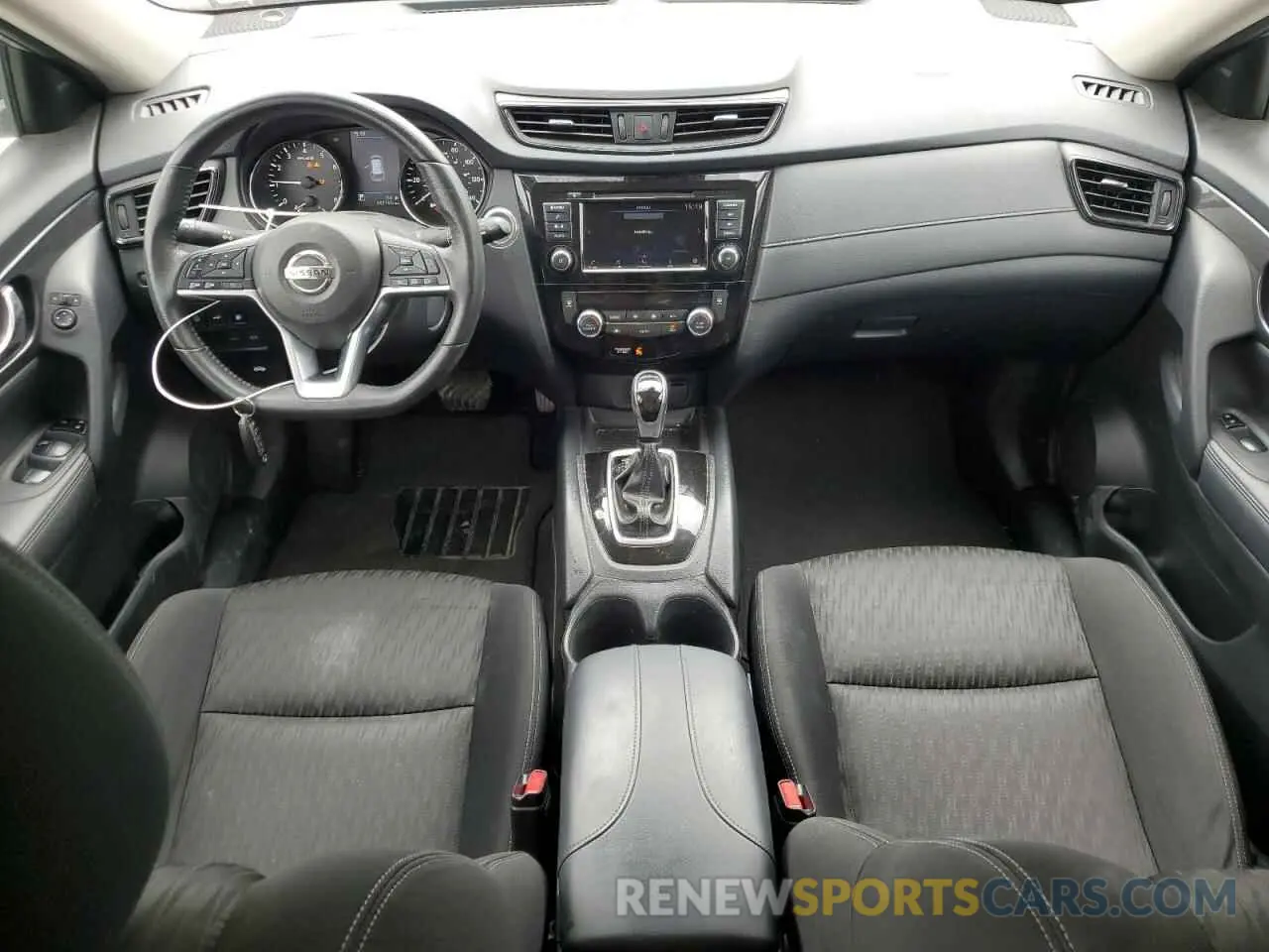 8 Photograph of a damaged car KNMAT2MT1KP537059 NISSAN ROGUE 2019