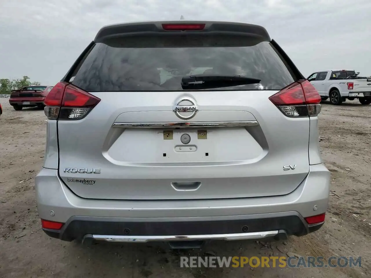 6 Photograph of a damaged car KNMAT2MT1KP550524 NISSAN ROGUE 2019
