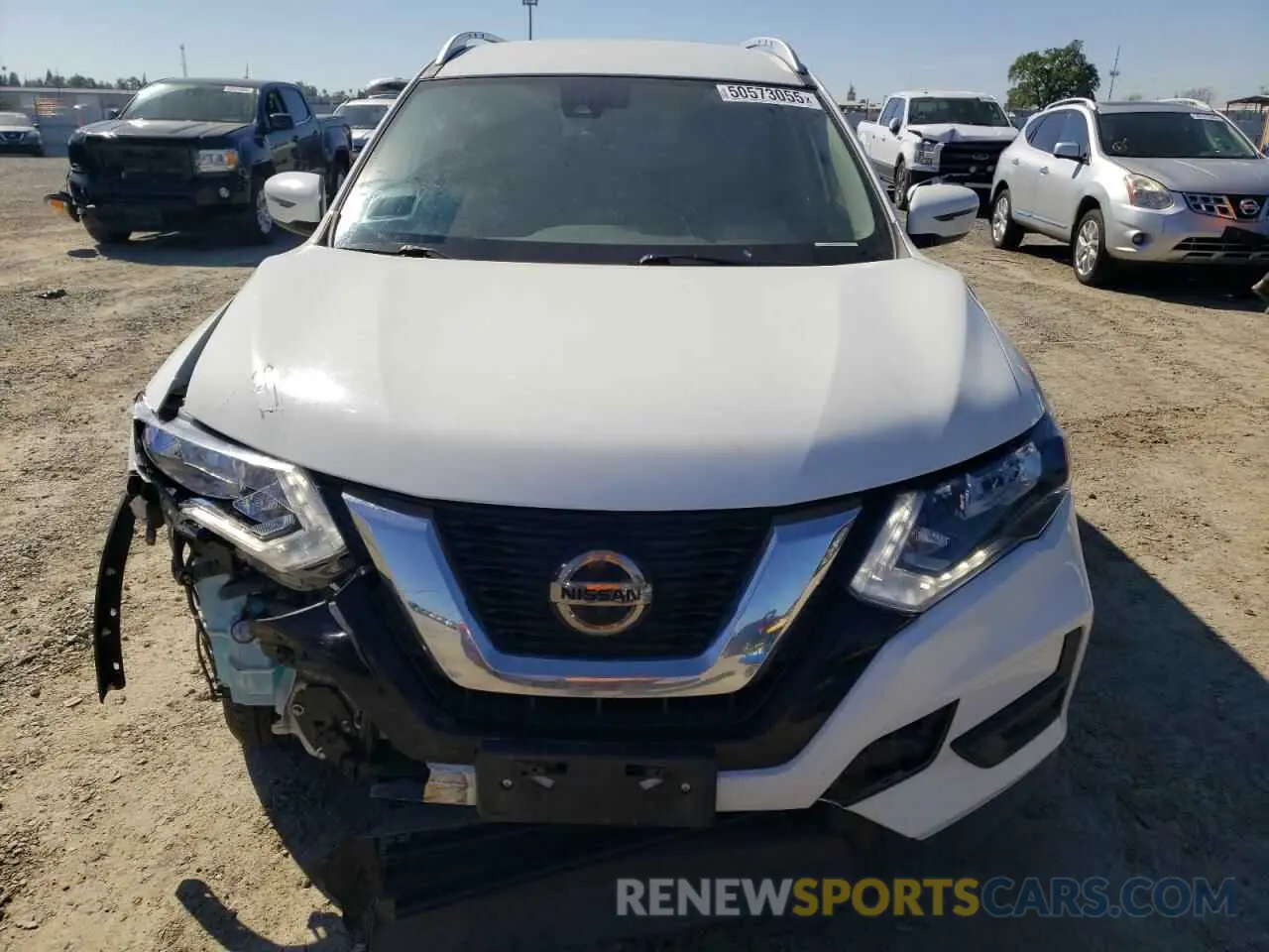 5 Фотография поврежденного автомобиля KNMAT2MT1KP558851 NISSAN ROGUE 2019