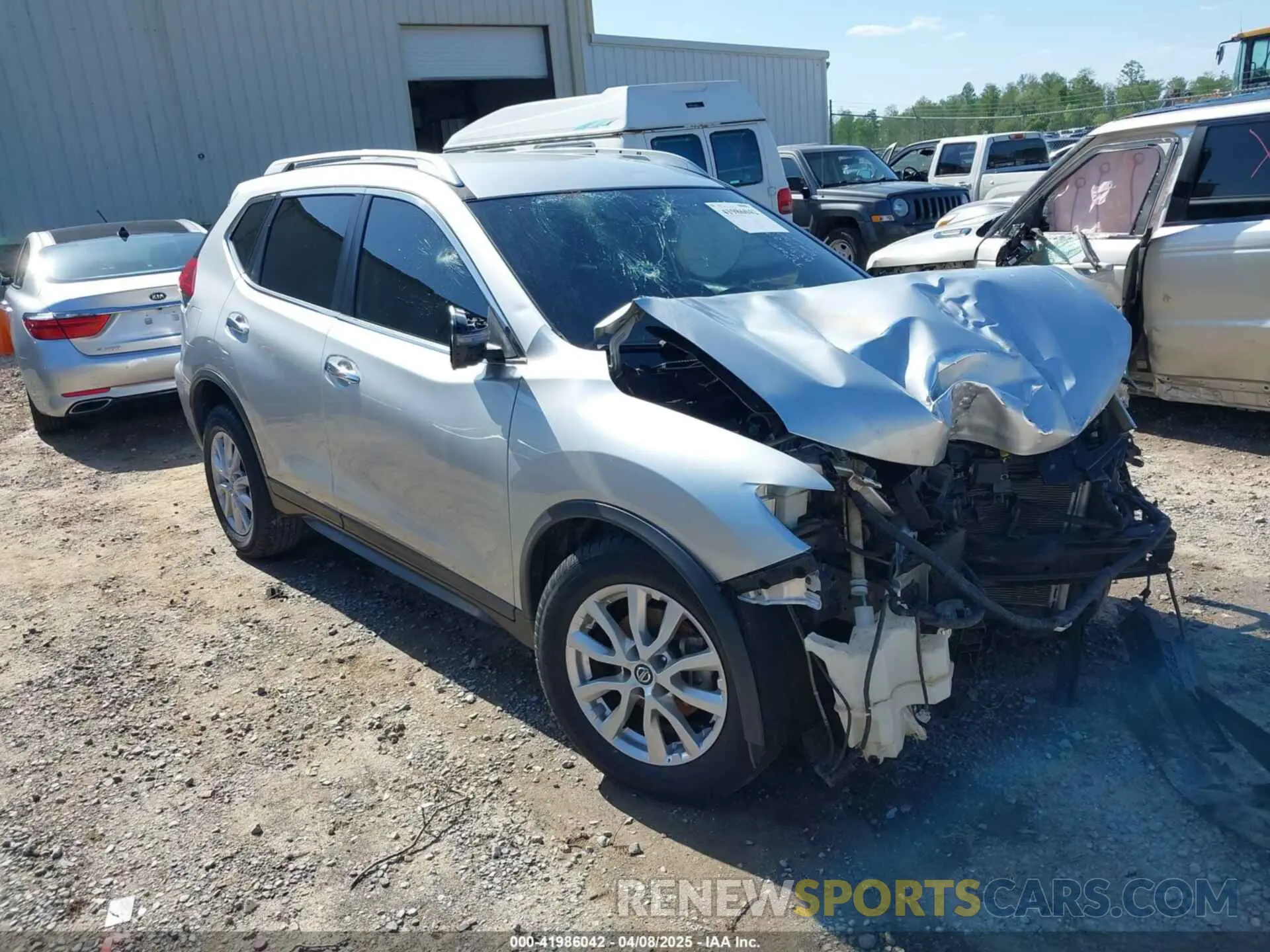 1 Фотография поврежденного автомобиля KNMAT2MT2KP555960 NISSAN ROGUE 2019