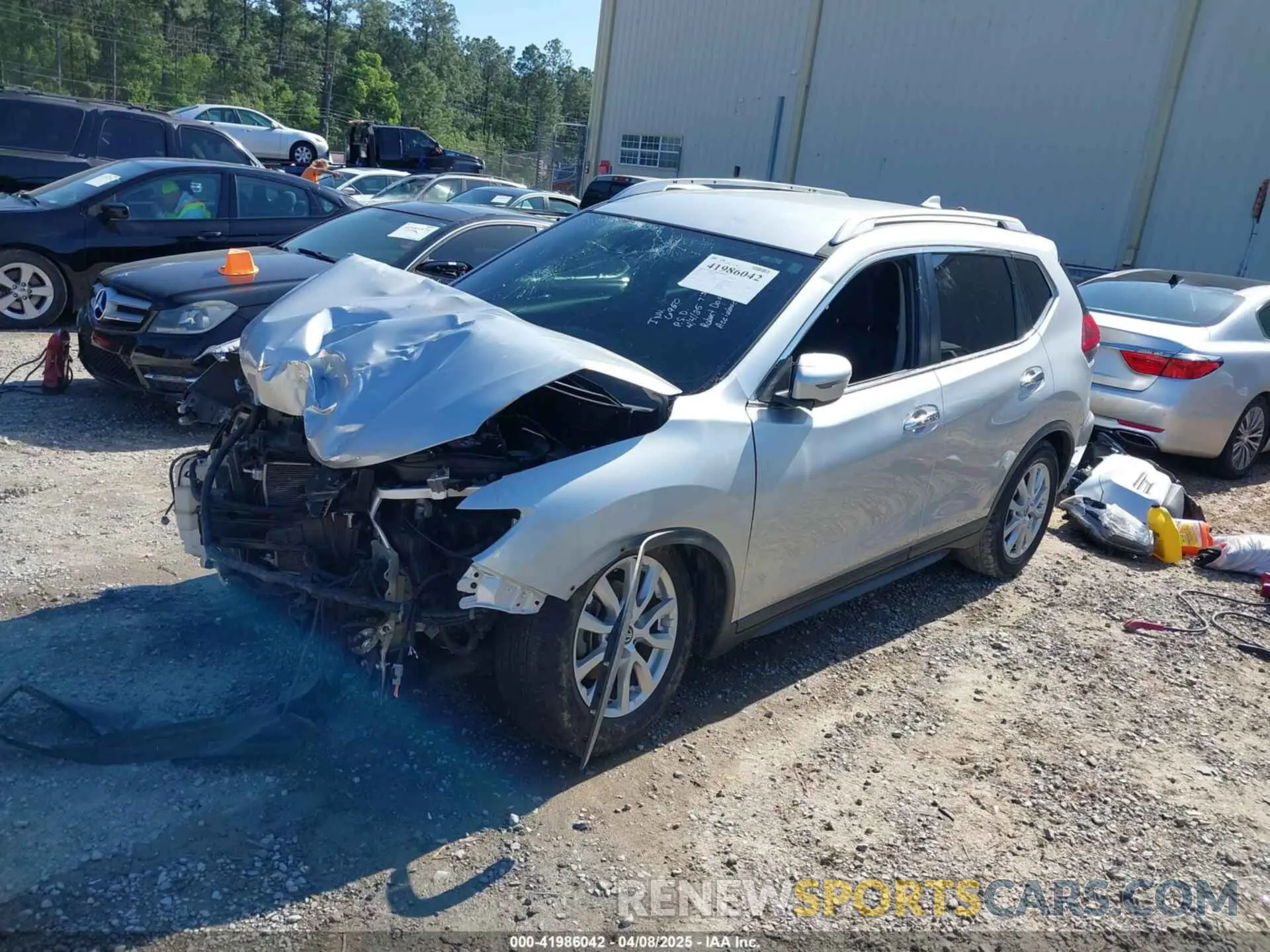 2 Фотография поврежденного автомобиля KNMAT2MT2KP555960 NISSAN ROGUE 2019