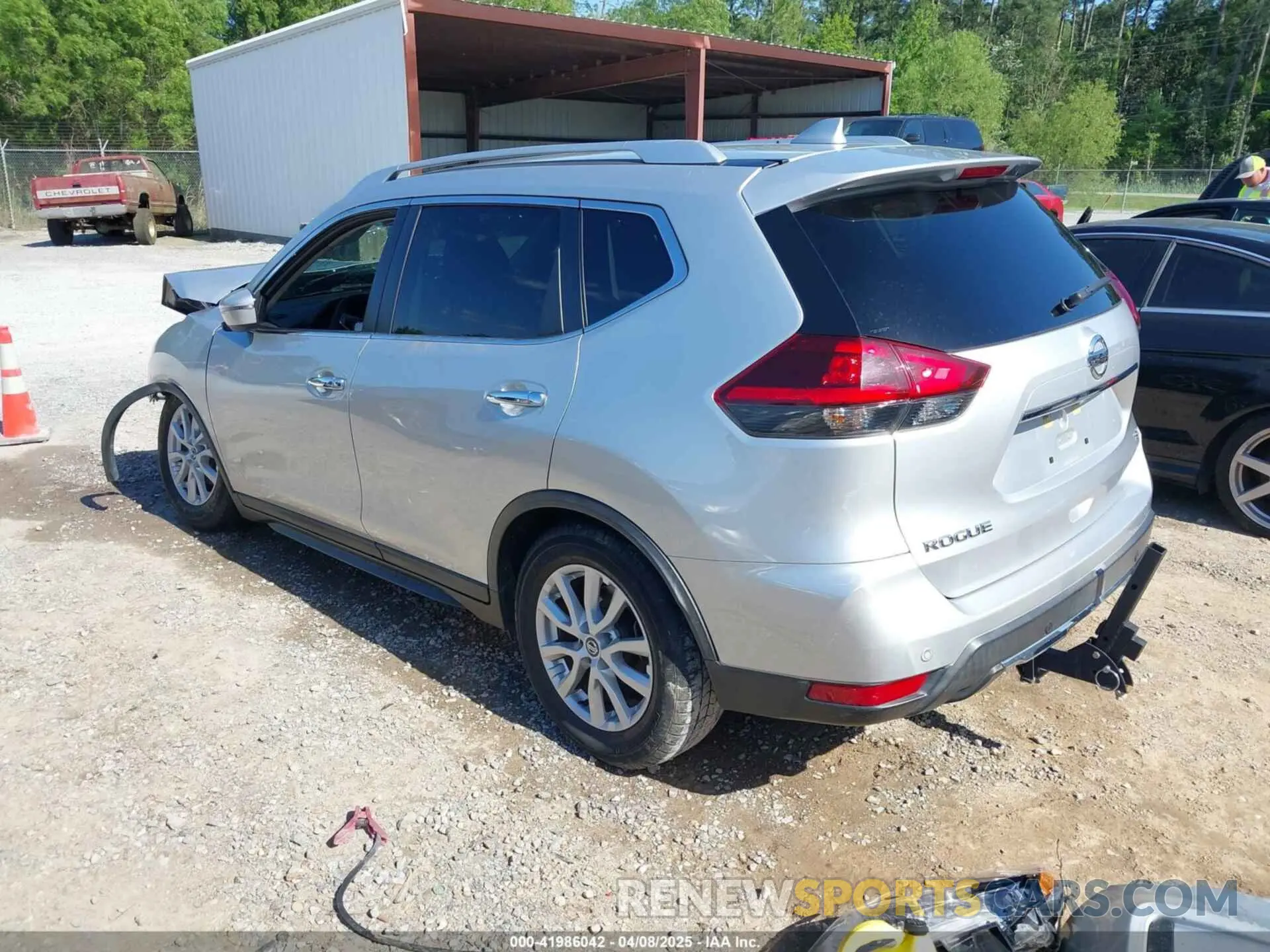 3 Фотография поврежденного автомобиля KNMAT2MT2KP555960 NISSAN ROGUE 2019