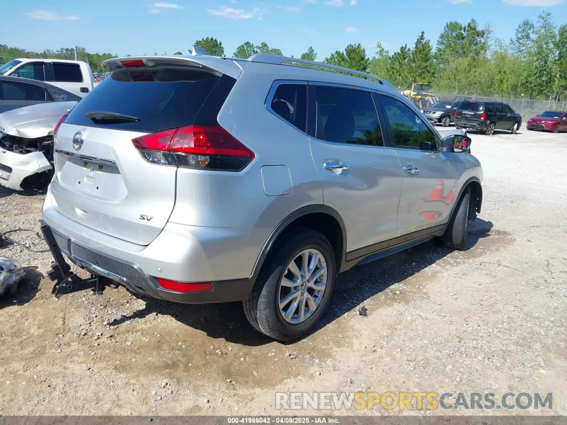 4 Фотография поврежденного автомобиля KNMAT2MT2KP555960 NISSAN ROGUE 2019