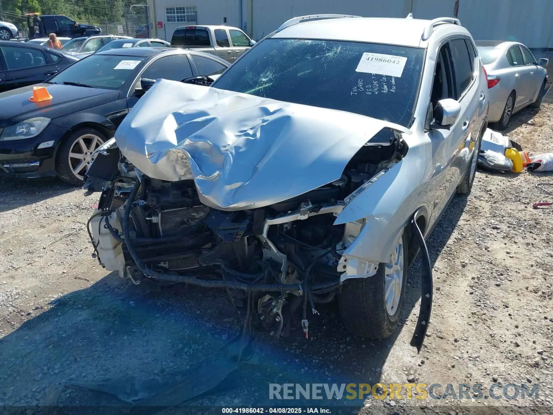 6 Фотография поврежденного автомобиля KNMAT2MT2KP555960 NISSAN ROGUE 2019