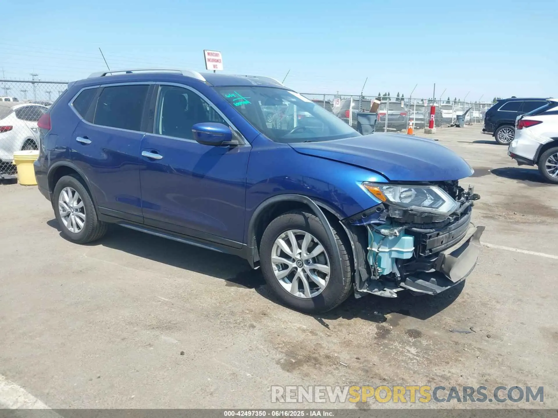 1 Фотография поврежденного автомобиля KNMAT2MT2KP556560 NISSAN ROGUE 2019