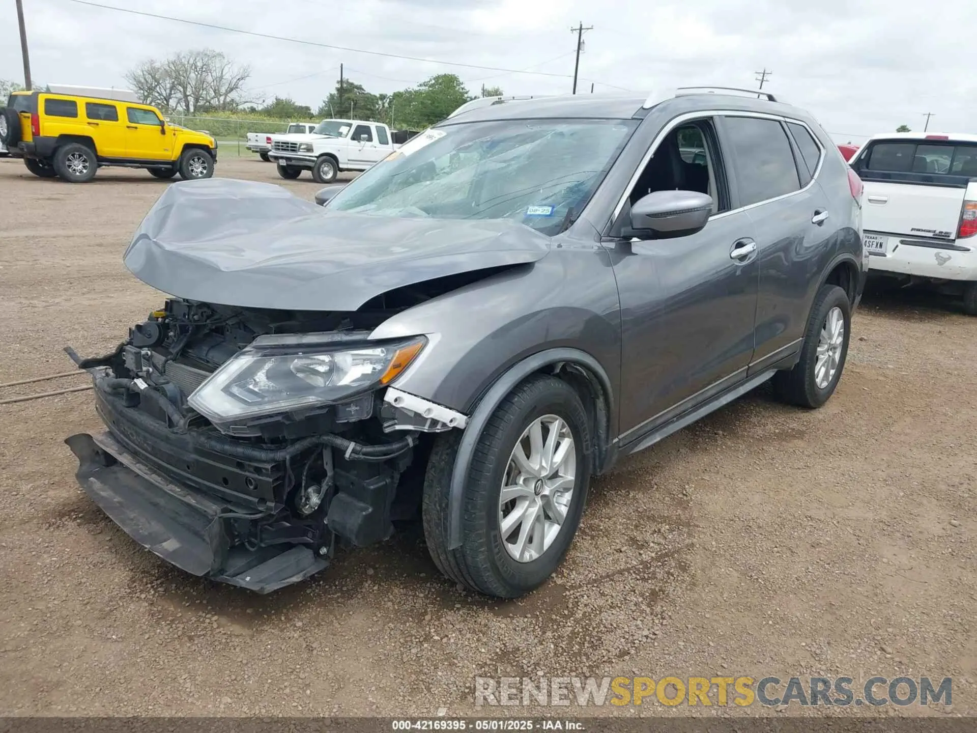 2 Photograph of a damaged car KNMAT2MT2KP558213 NISSAN ROGUE 2019