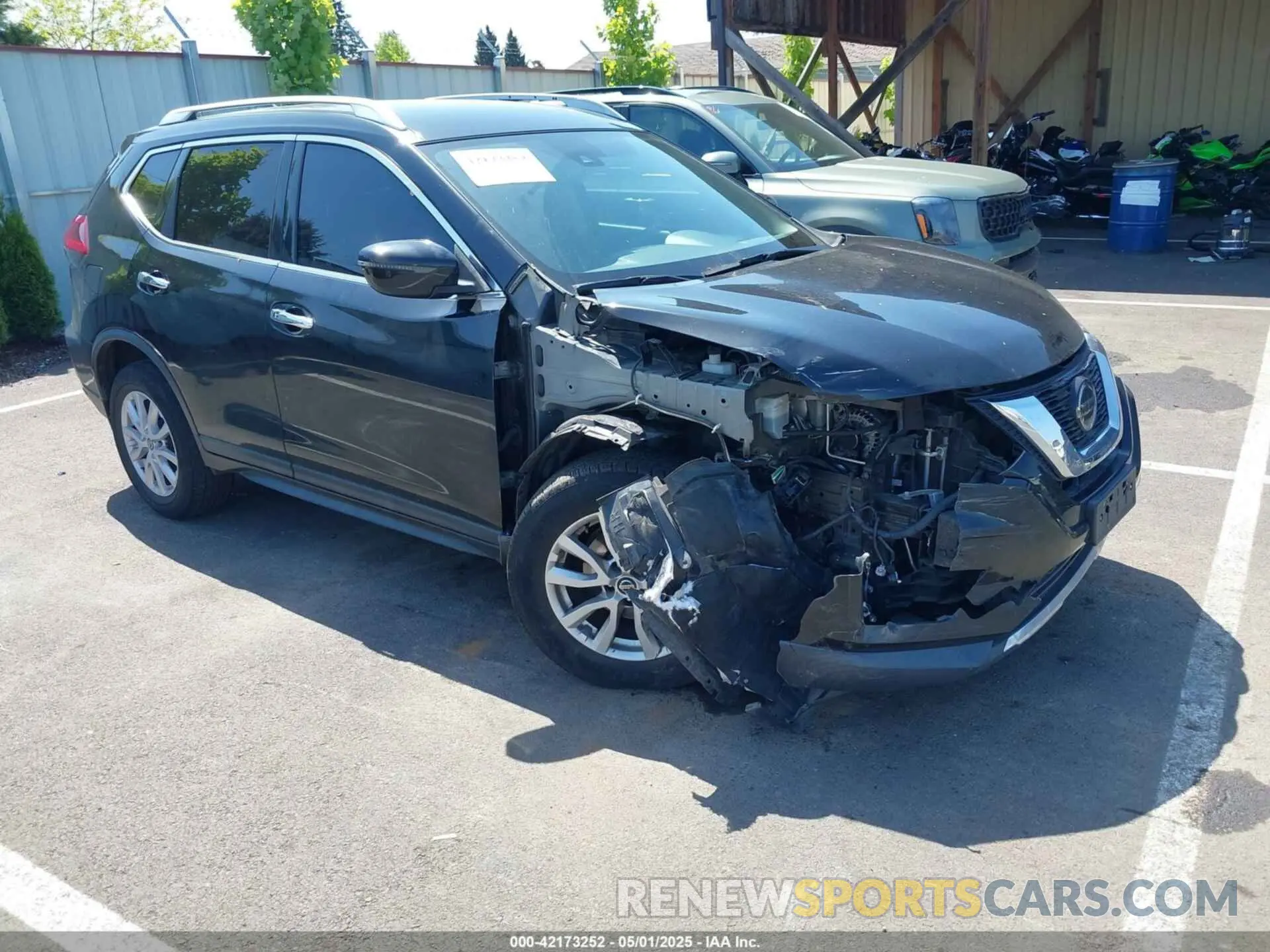 1 Фотография поврежденного автомобиля KNMAT2MT2KP560575 NISSAN ROGUE 2019