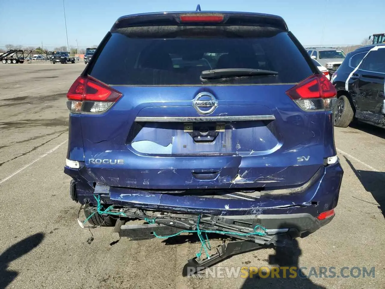 6 Фотография поврежденного автомобиля KNMAT2MT3KP511594 NISSAN ROGUE 2019