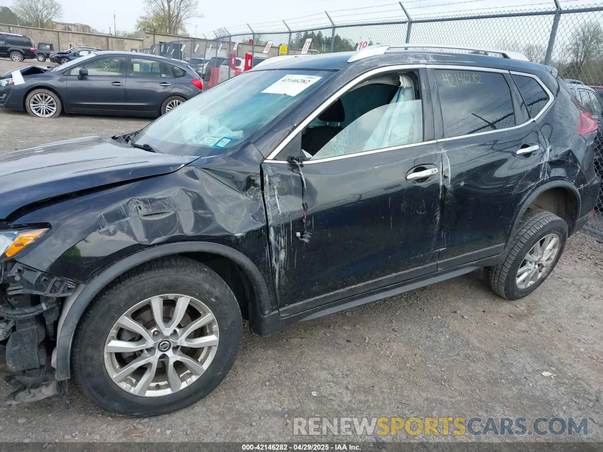 6 Photograph of a damaged car KNMAT2MT3KP512549 NISSAN ROGUE 2019