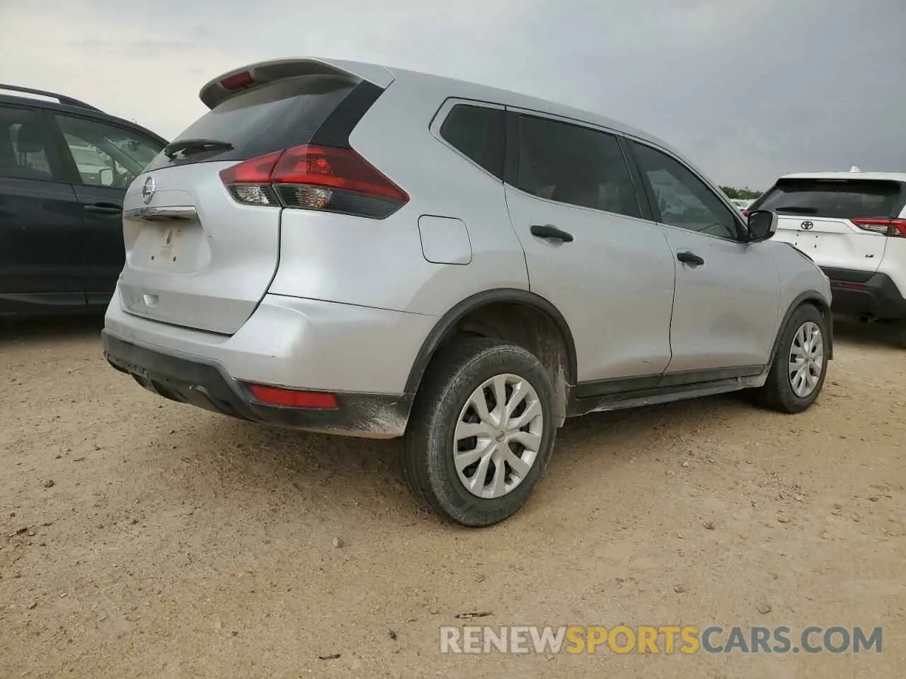3 Photograph of a damaged car KNMAT2MT3KP519937 NISSAN ROGUE 2019
