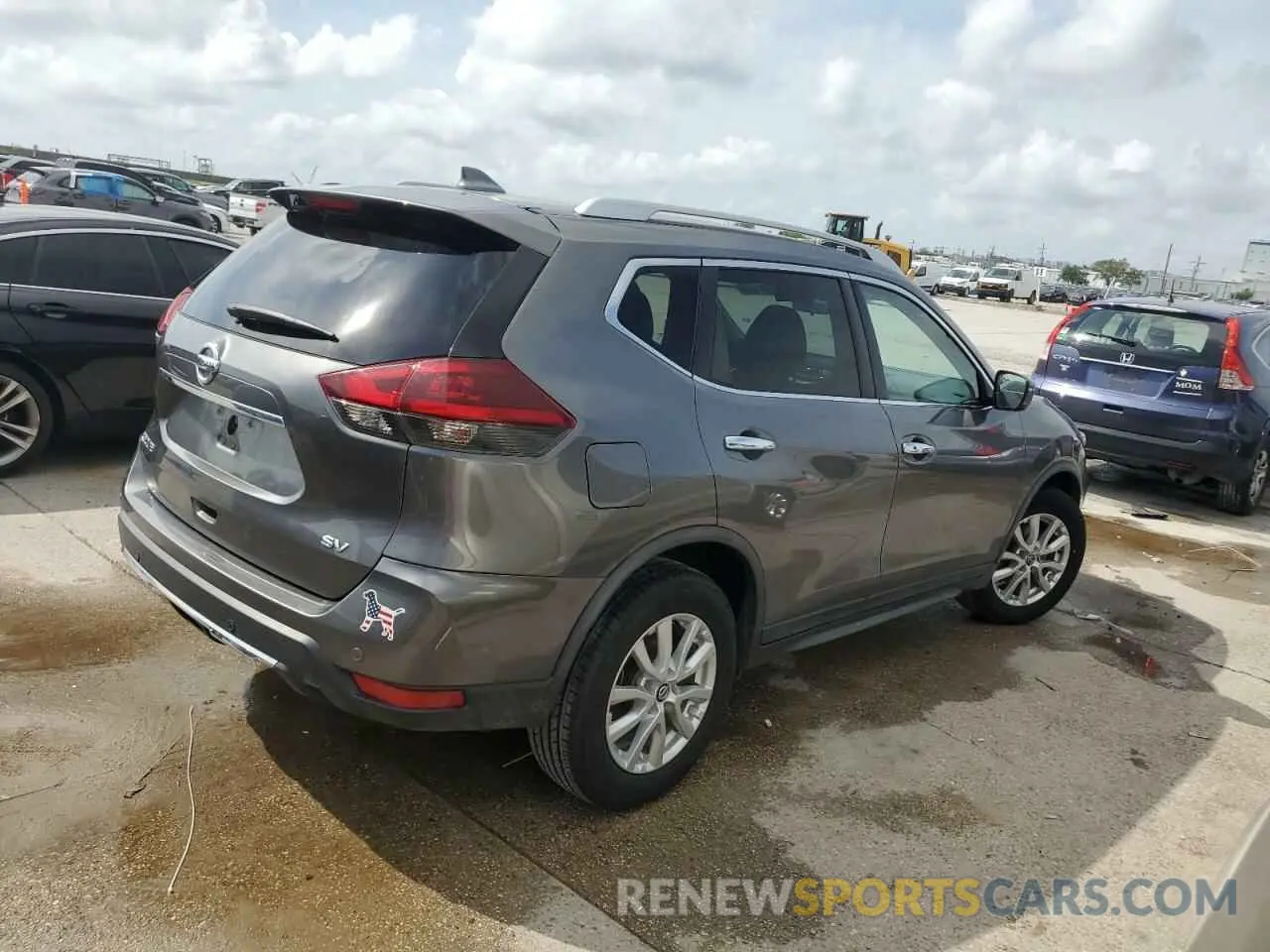 3 Photograph of a damaged car KNMAT2MT3KP527472 NISSAN ROGUE 2019
