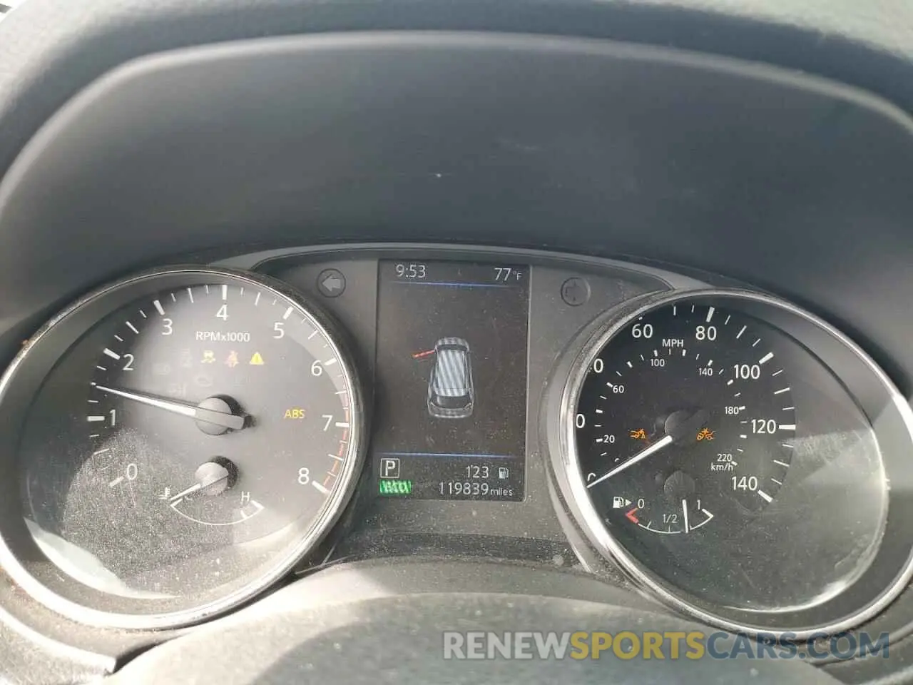 9 Photograph of a damaged car KNMAT2MT3KP527472 NISSAN ROGUE 2019