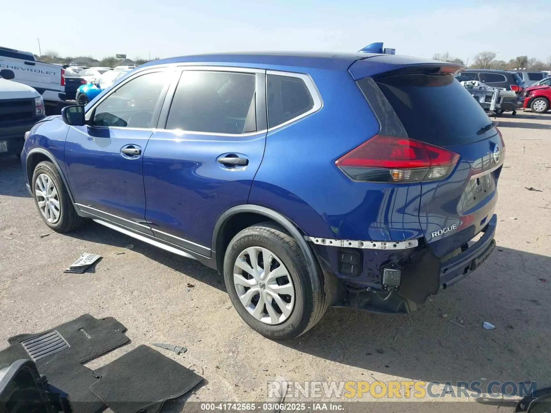 3 Photograph of a damaged car KNMAT2MT3KP543719 NISSAN ROGUE 2019