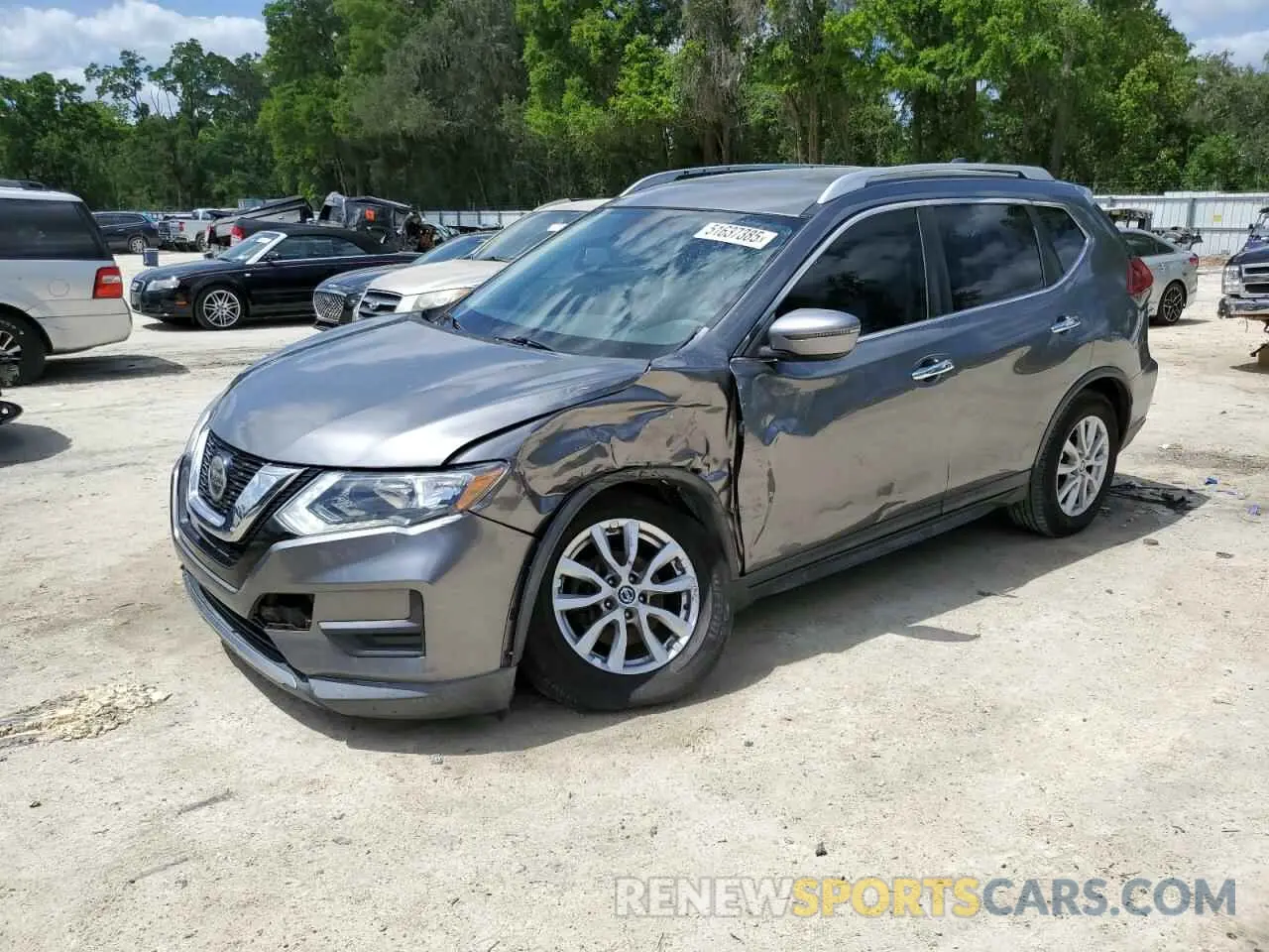 1 Фотография поврежденного автомобиля KNMAT2MT3KP544403 NISSAN ROGUE 2019