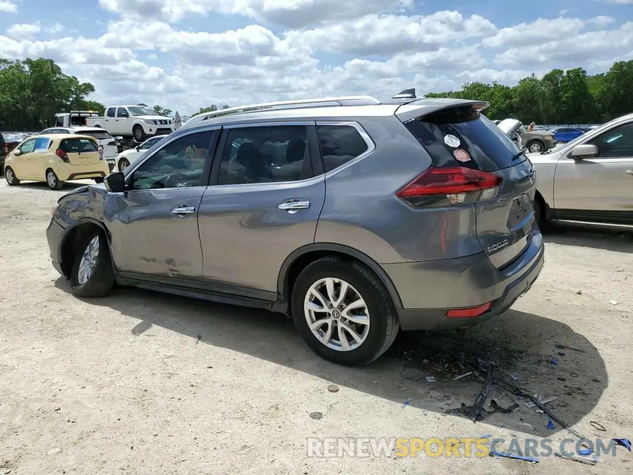 2 Фотография поврежденного автомобиля KNMAT2MT3KP544403 NISSAN ROGUE 2019