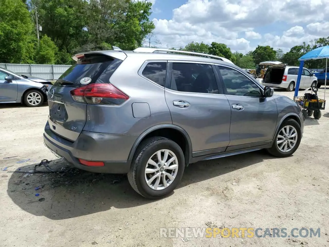 3 Фотография поврежденного автомобиля KNMAT2MT3KP544403 NISSAN ROGUE 2019